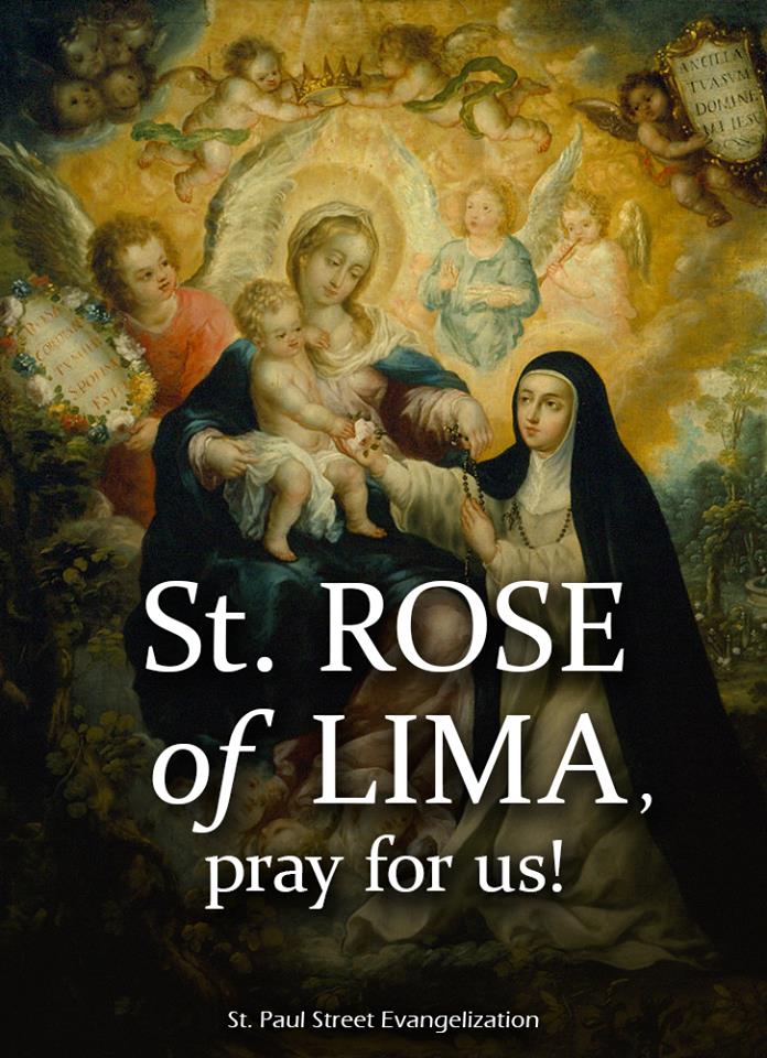ST ROSE OF LIMA - AUGUST 23