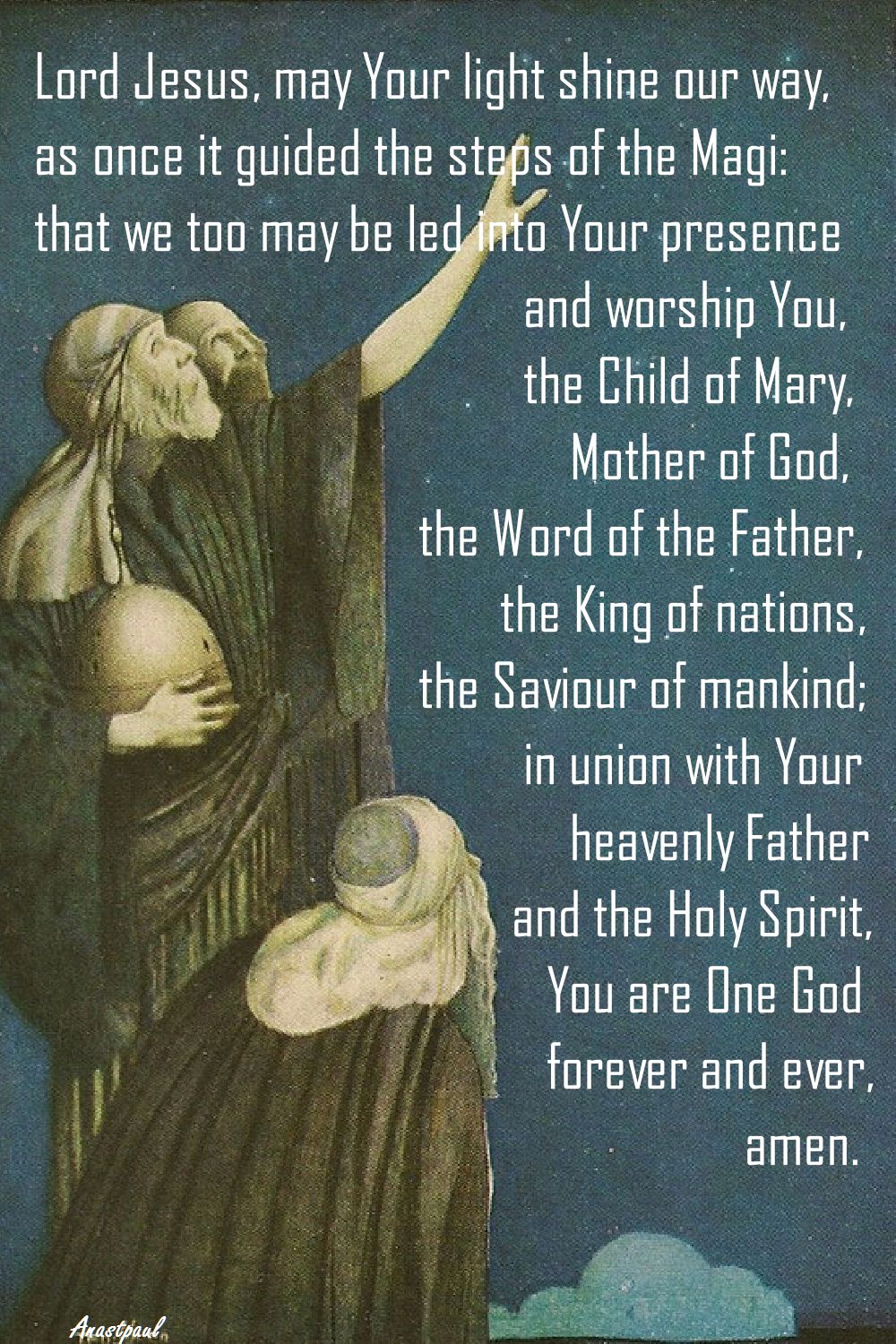Our Morning Offering – 8 January EPIPHANY – AnaStpaul