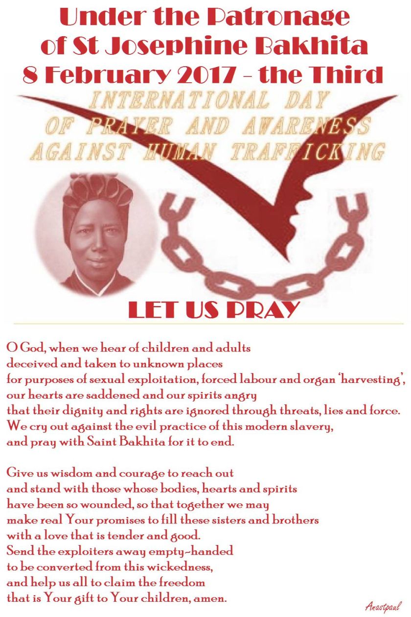 thrid-int-day-of-prayer-humantrafficking-st-bakhita-8-feb