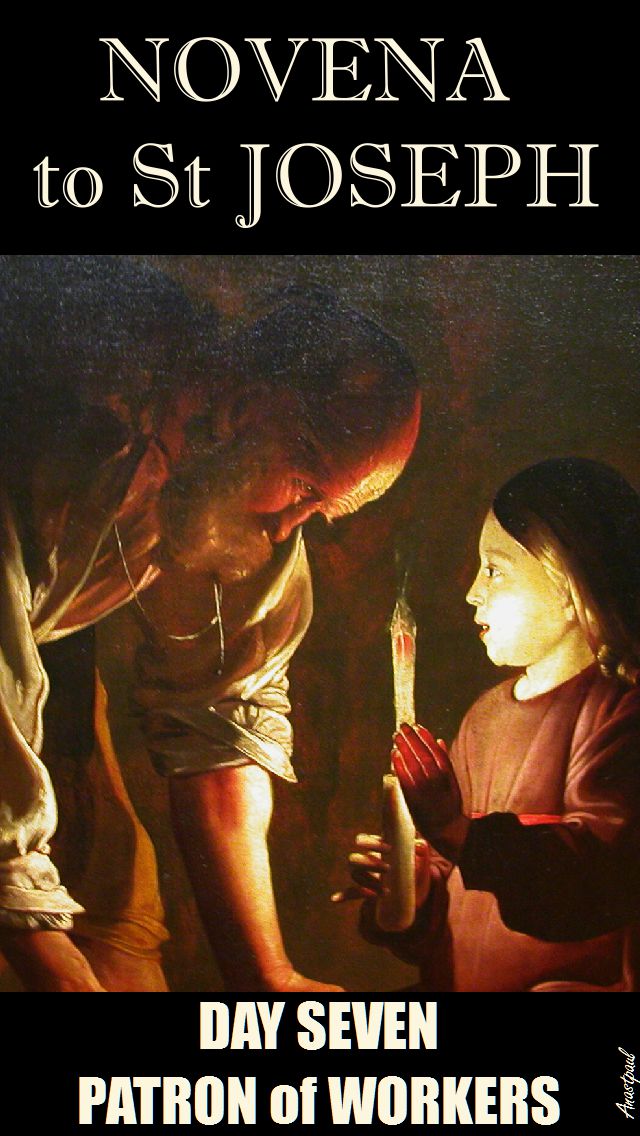 DAY SEVEN - PATRON OF WORKERS