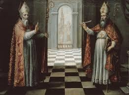 Saint Isidore and Saint leander of Sevilla. Ignacio de Ries