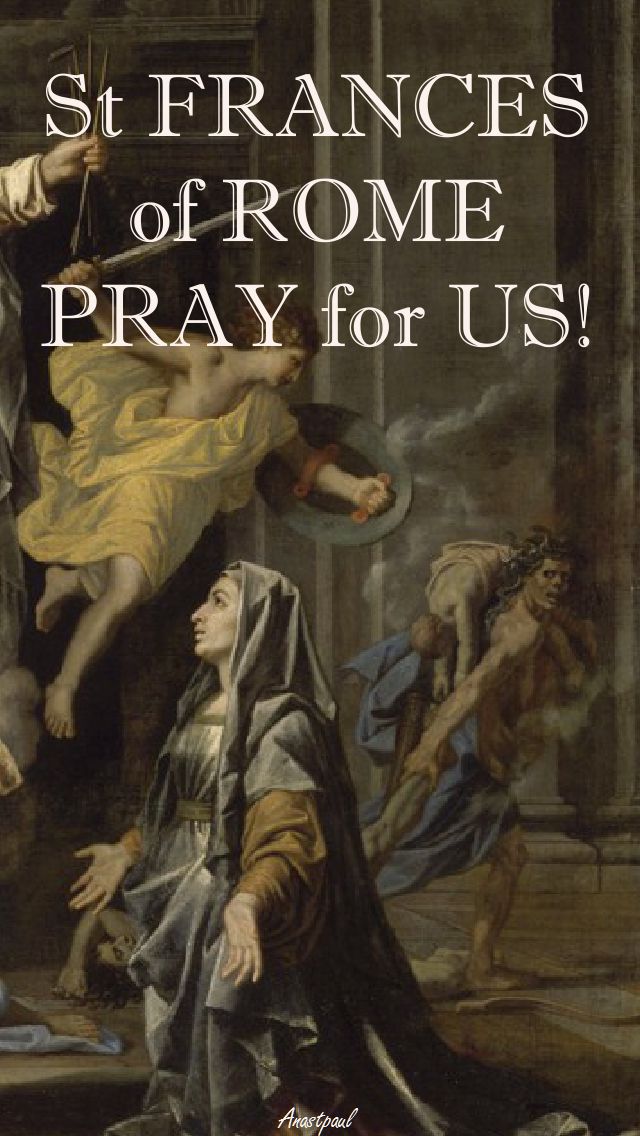 ST FRANCIS OF ROME PRAY FOR US 2