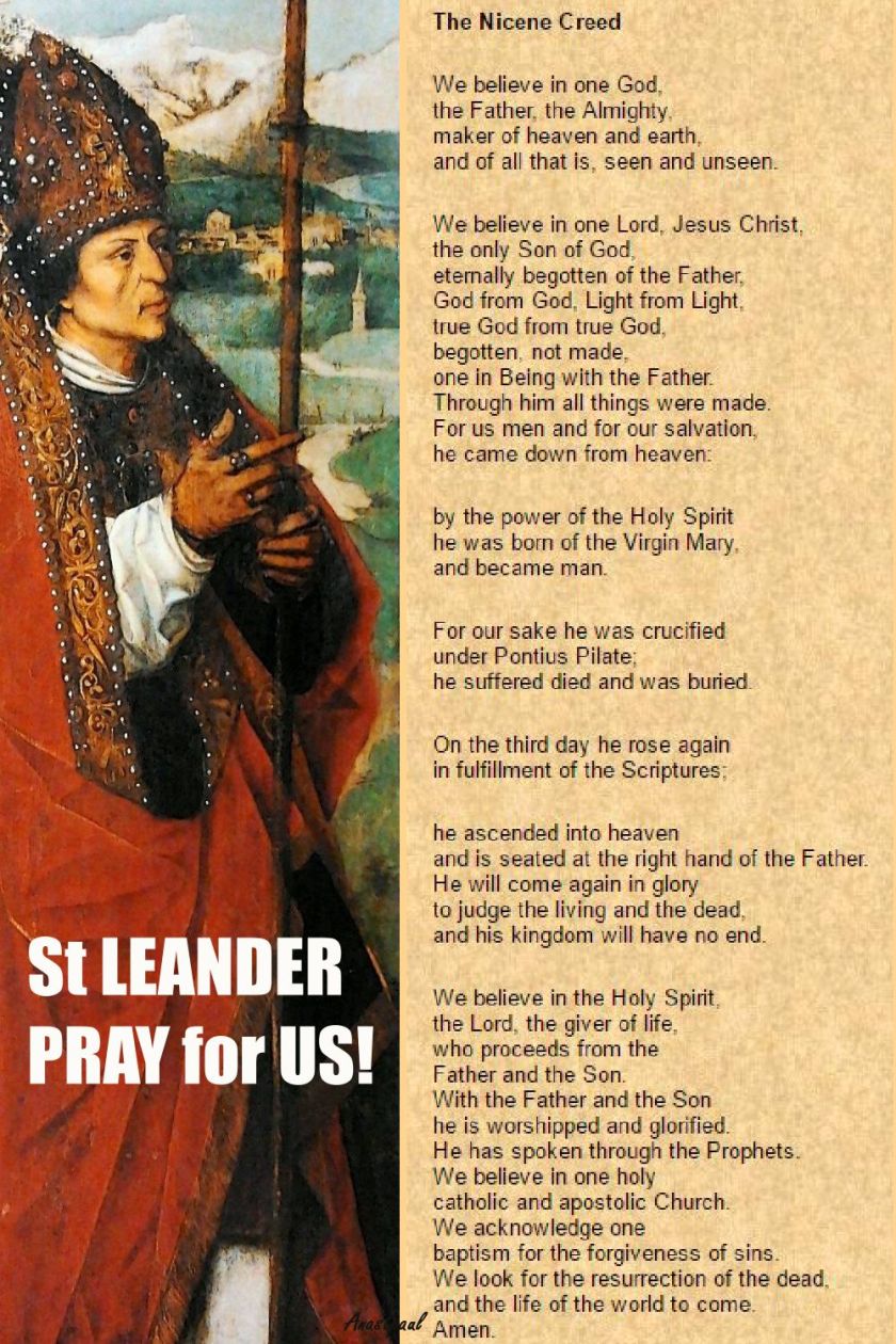 ST LEANDER AND THE NICENE