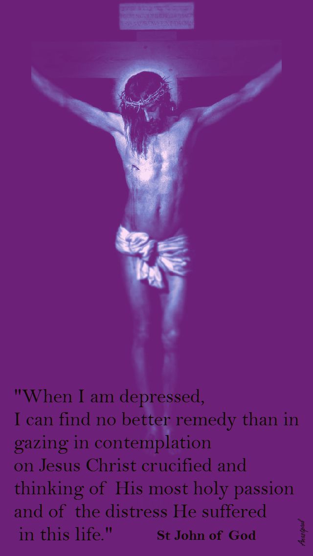 WHEN I AM DEPRESSED-STJOHNOFGOD