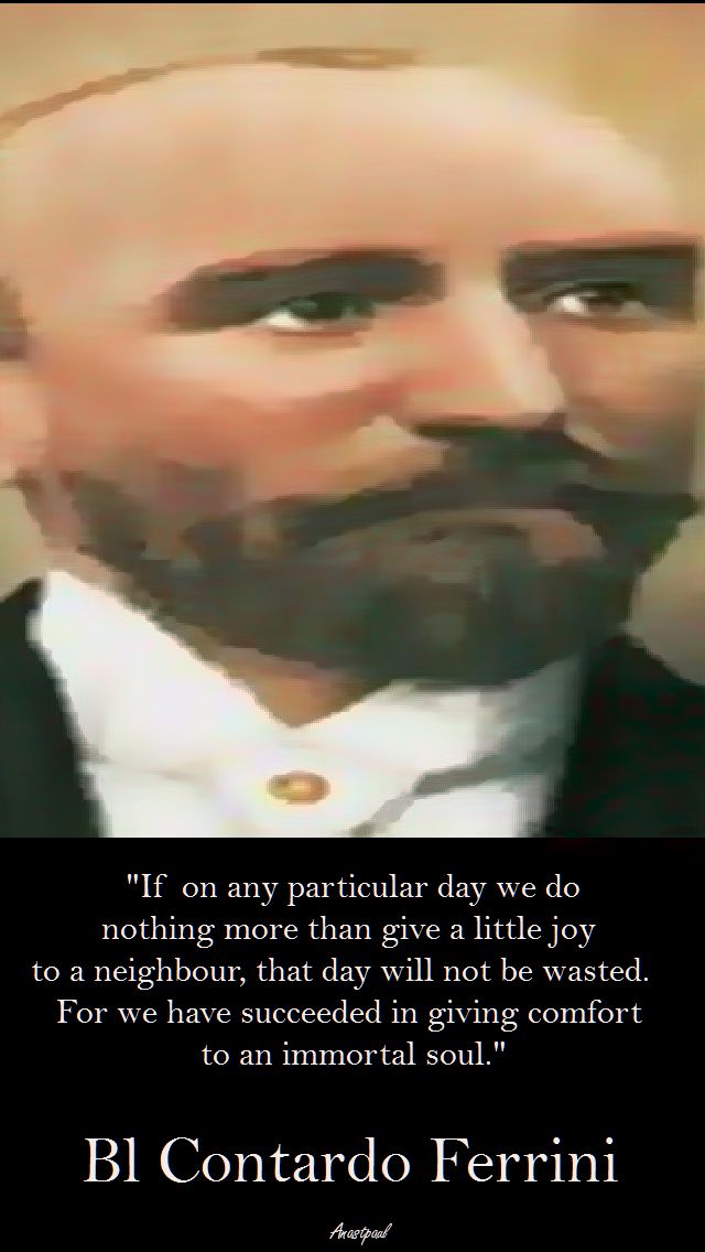 Bl Contardo Ferrini - quote