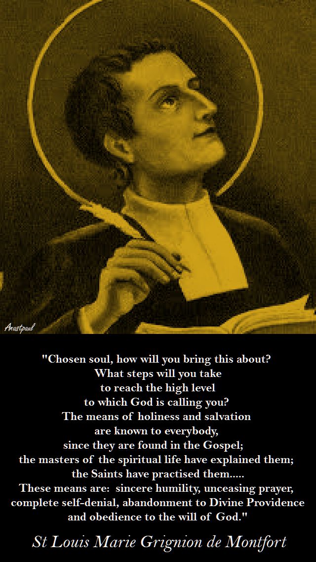 CHOSEN SOUL - ST LOUIS DE MONFORT