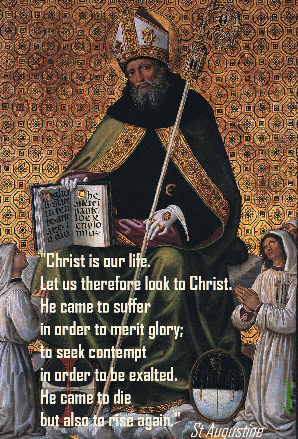 CHRIST IS OUR LIFE-ST AUGUSTINE