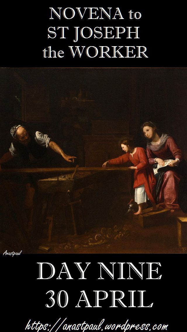 DAY NINE - NOVENA ST JOSEPHTHEWORKER
