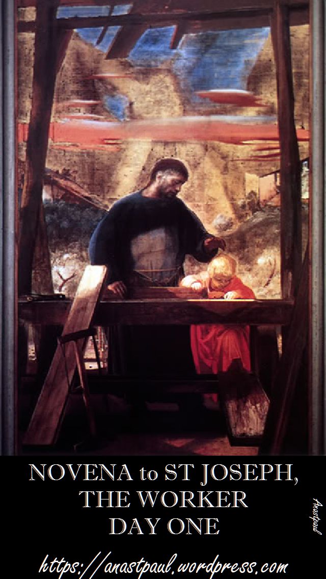 day one novena st joseph the worker