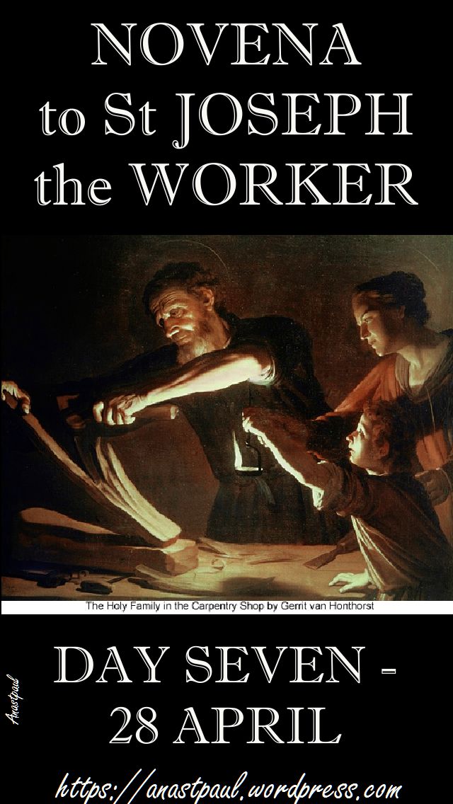 day seven novena st joseph the worker