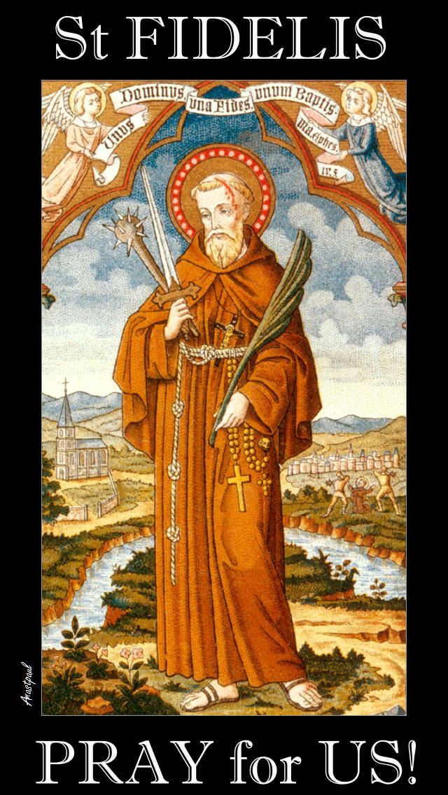 ST FIDELIS PRAY FOR US 2