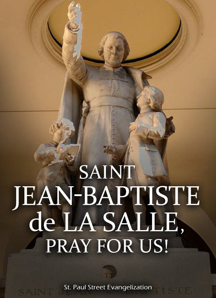 ST JOHN BAPTISTE DE LA SALLE - APRIL 7