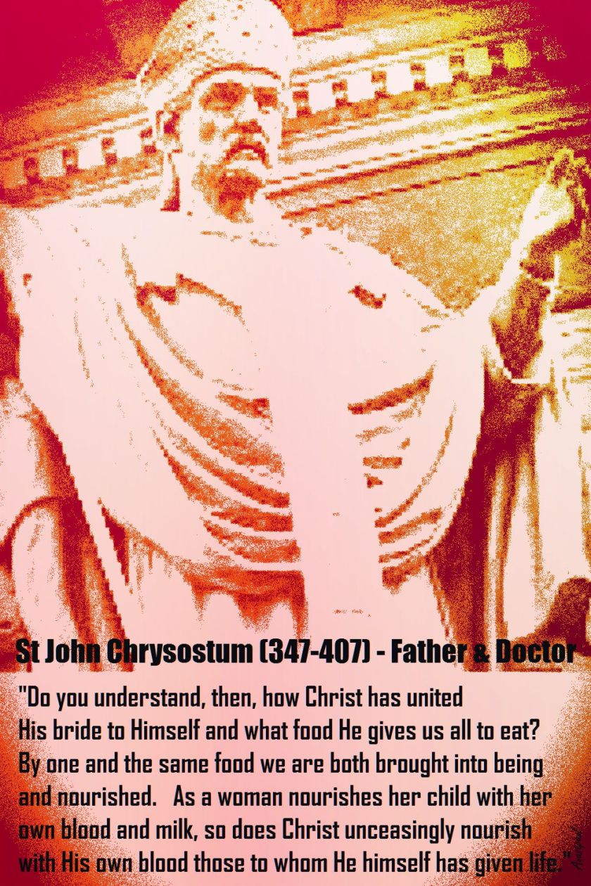 ST JOHN CHRYSOSTUM-BAPTISM AND EUCHARIST