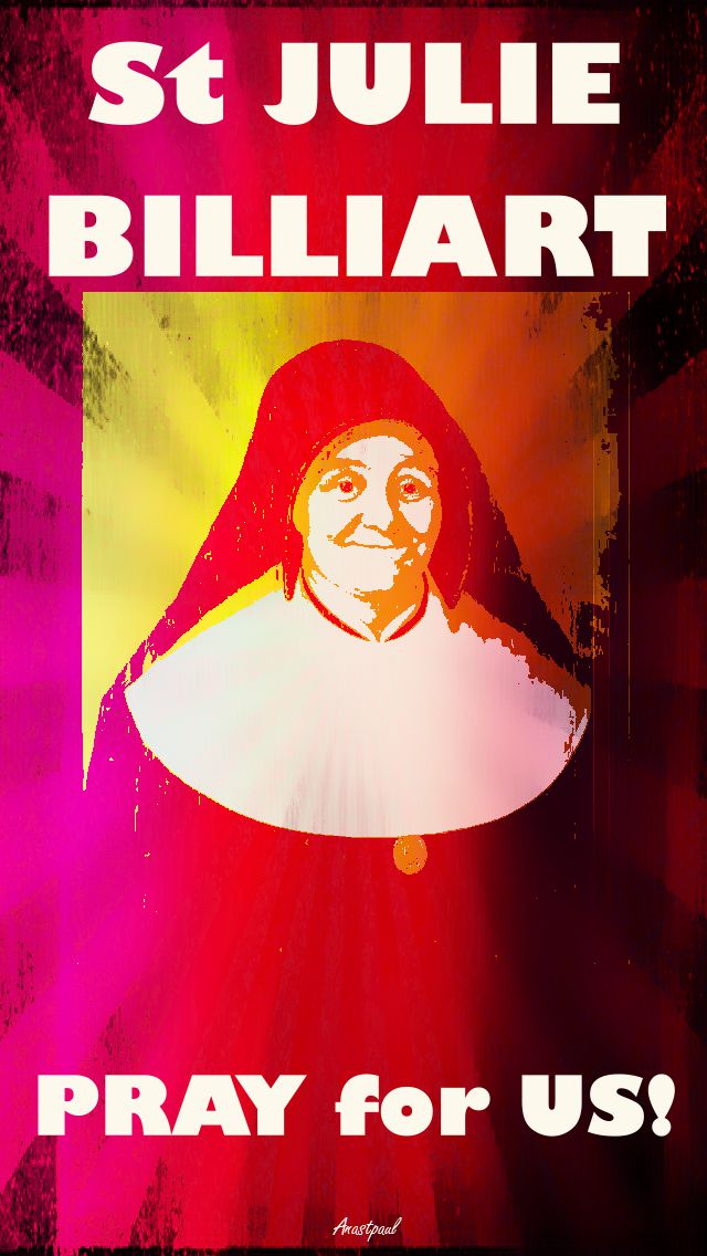 ST JULIE BILLIART PRAY FOR US 2