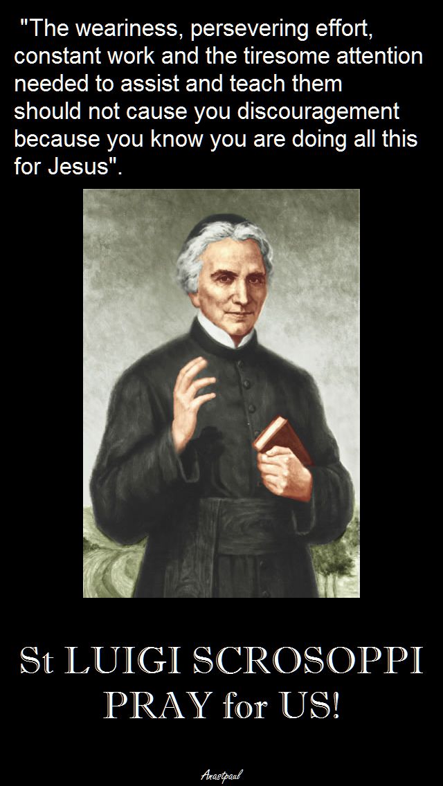 ST LUIGI SCROSOPPI- QUOTE