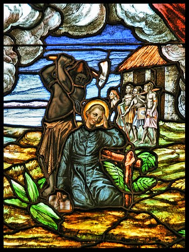 ST PETER CHANEL MARTYRDOM