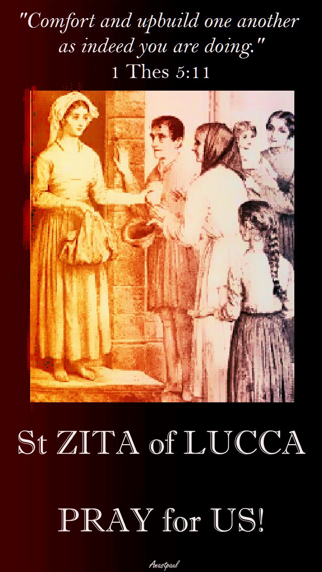 ST ZITA AND 1 THES 5-11