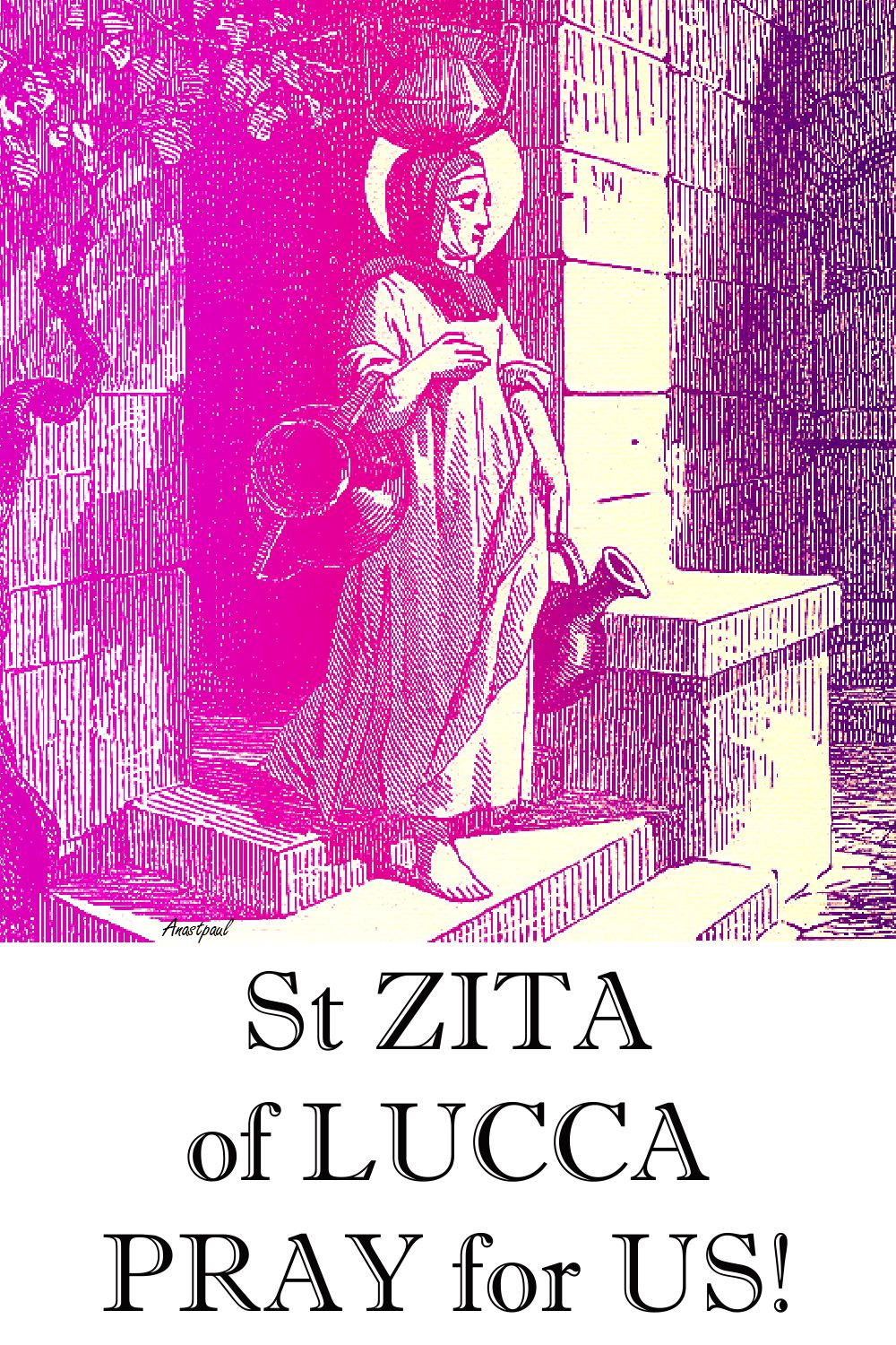 ST ZITA PRAY FOR US 2