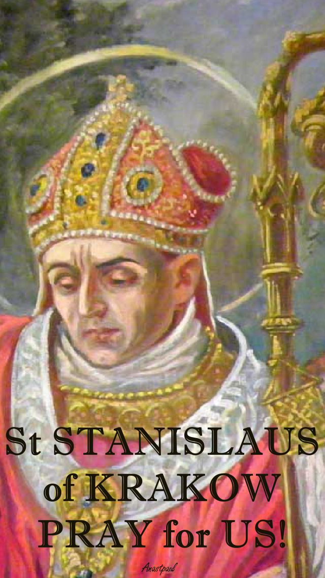 STANISLAUS PRAY FOR US