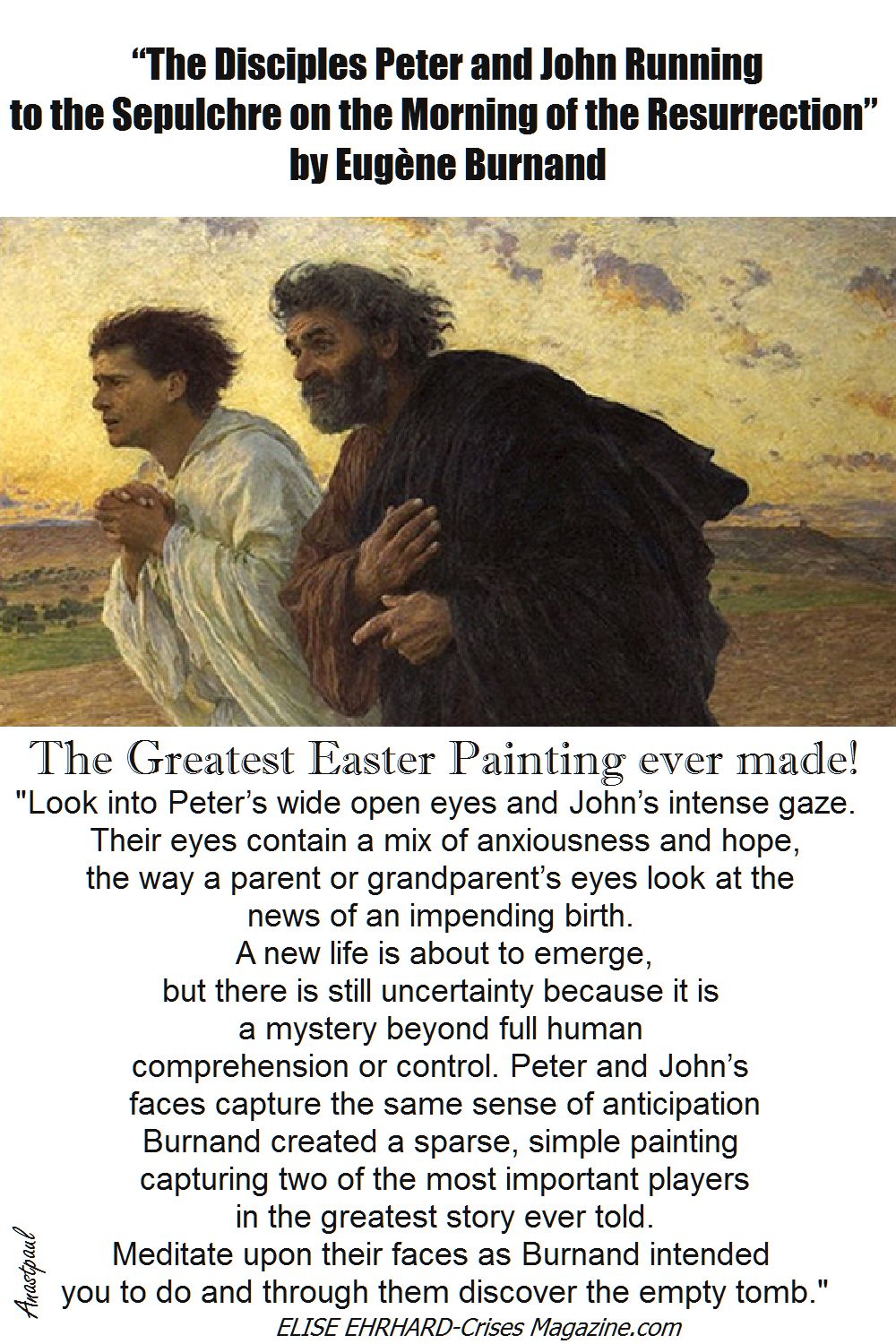 THE GREATEST EASTER PAINTING - ELISE EHRHARD CRISES MAG
