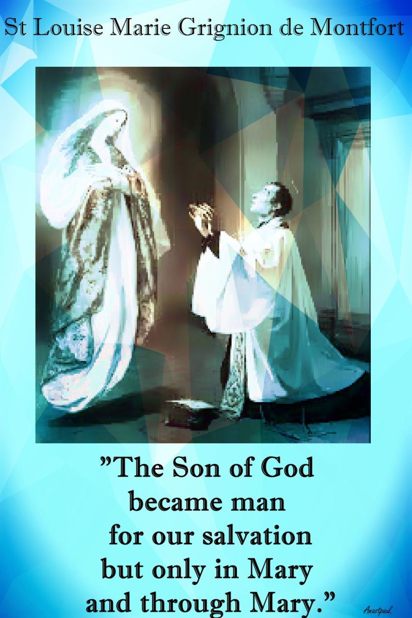 the son of god - st louise de montfort