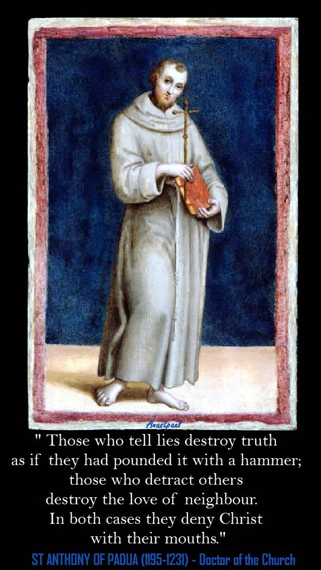 those-who-tell-lies-st-anthony-of-padua-21 apirl 2017