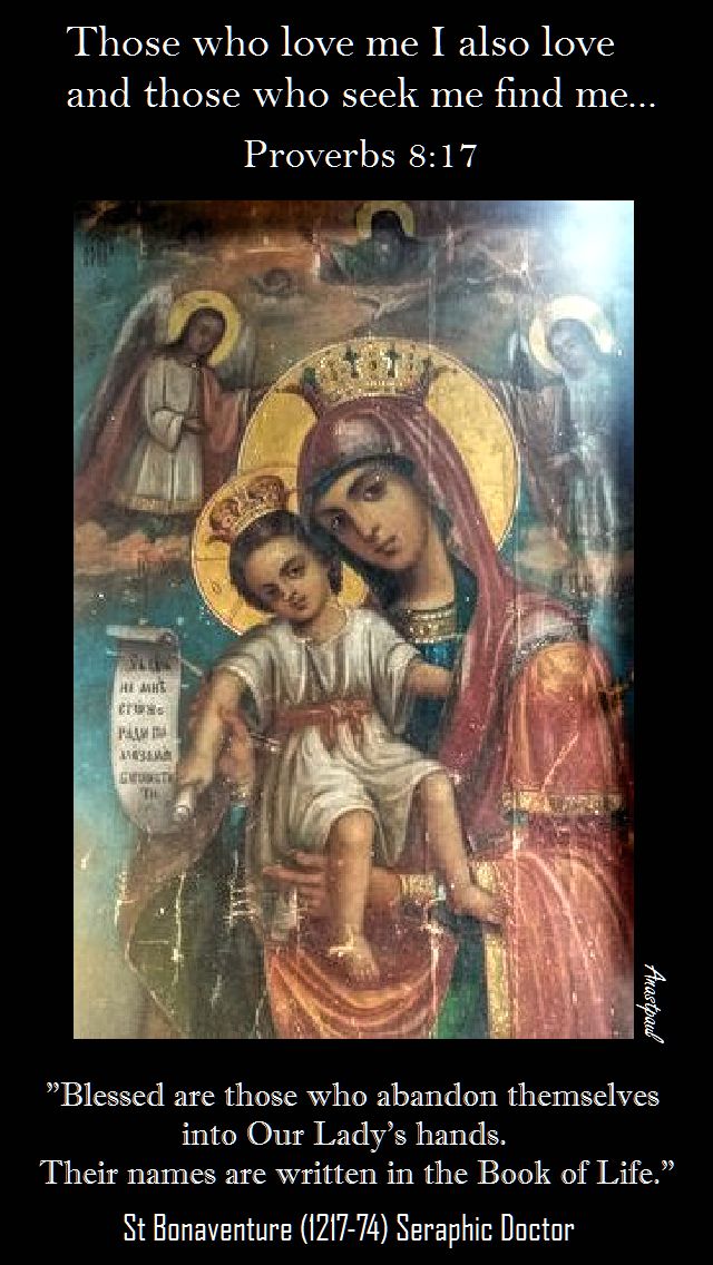 blessed are those who abandon-st bonaventure