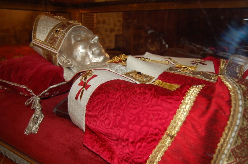 Celestine-V-remains-new-silver-mask