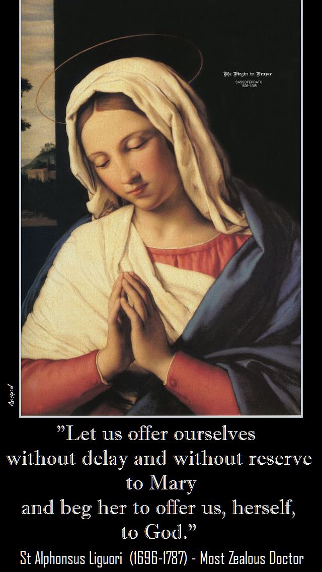 let us offer ourselves-stalphonsus