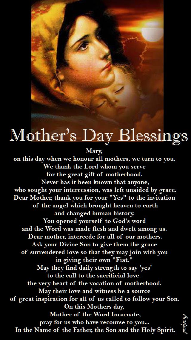 MOTHER'S DAY BLESSINGS