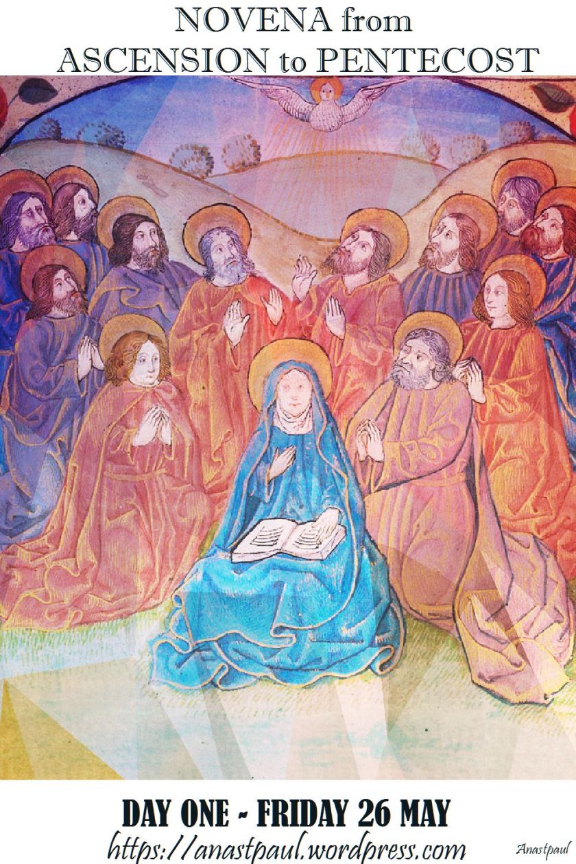 novena day one ascension to prentecost