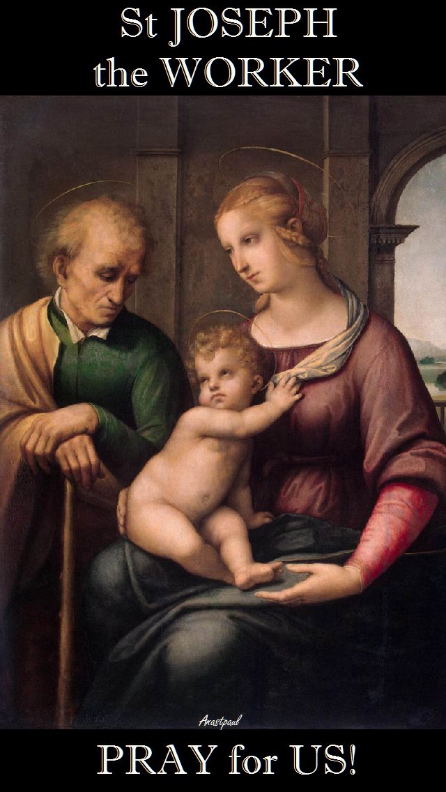 ST JOSEPHTHEWORKER - PRAY FOR US