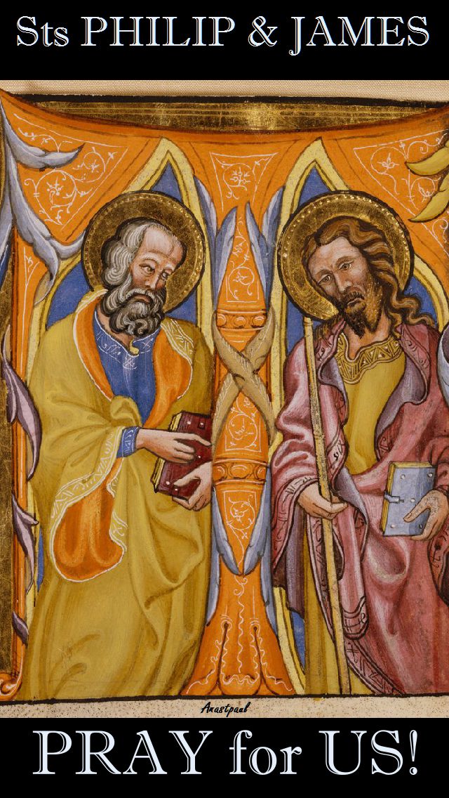 STS PHILIP AND JAMES PRAY FOR US