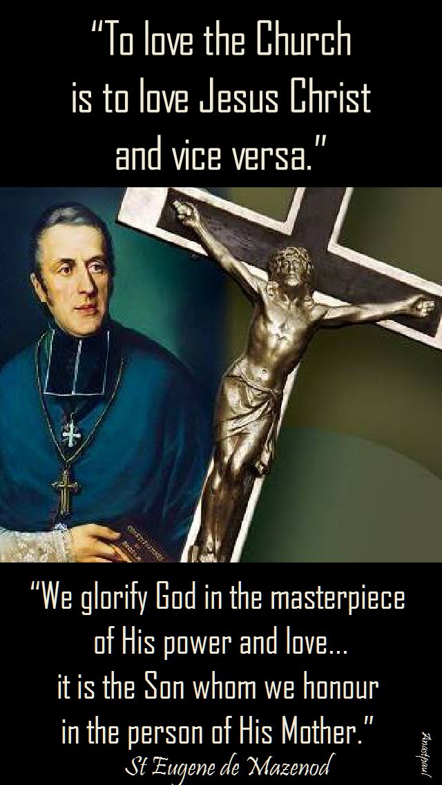 to love the church-st eugene de mazenod
