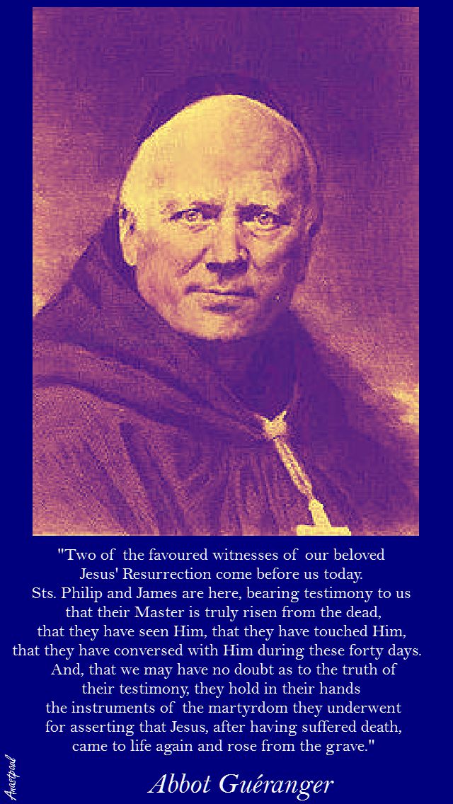 TWO OF THE FAVOURED - Dom Prosper Guéranger