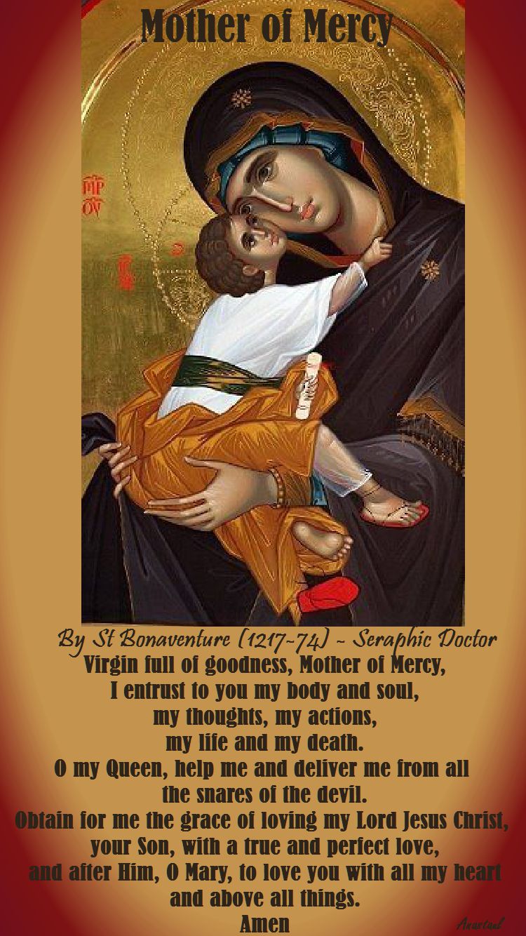 virgin full of goodness-st bonaventure
