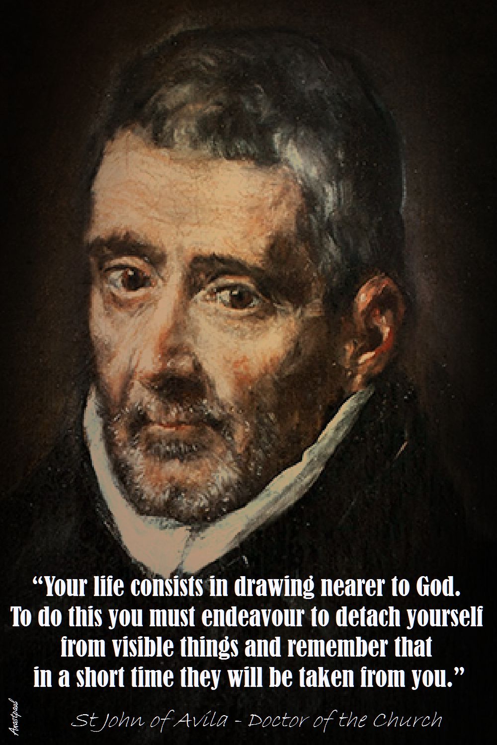 YOUR LIFE CONSISTS - ST JOHN OF AVILA