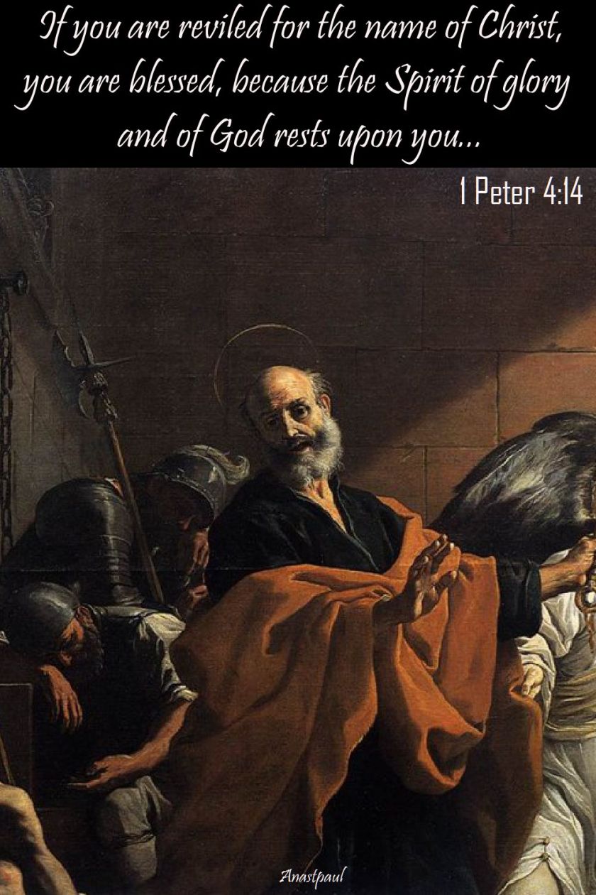 1 peter 4 14