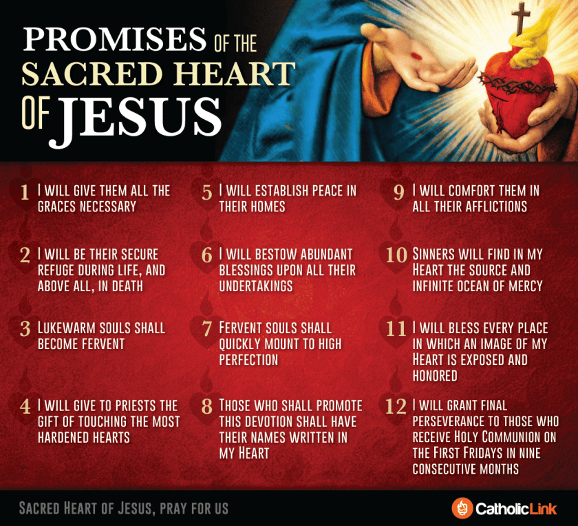 12 promises of the sacred heart