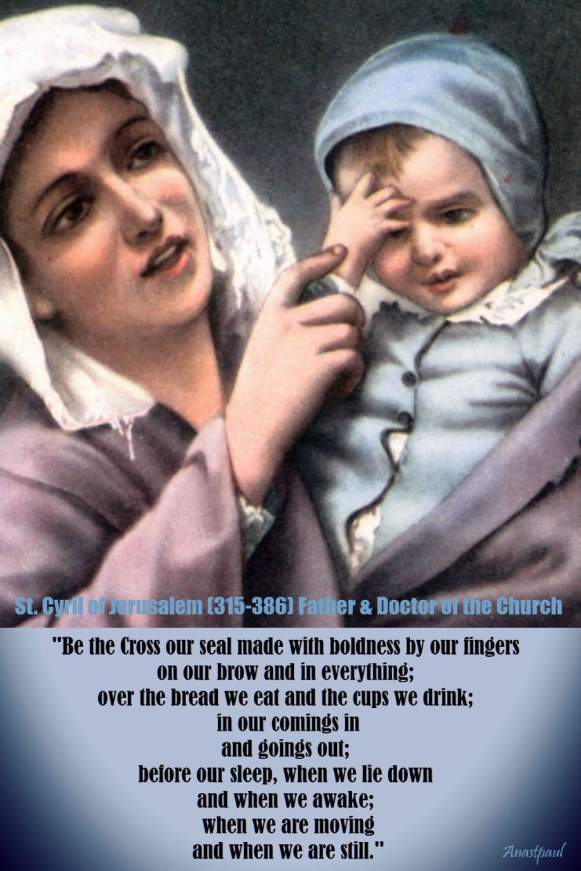 be he cross our seal-st cyril of jerusalem