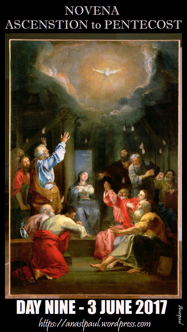 day nine novena ascension to pentecost