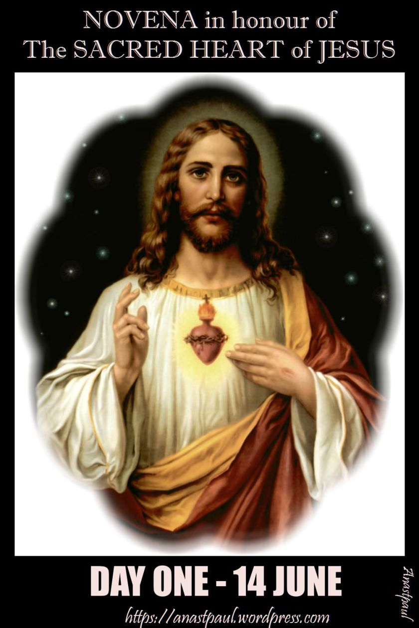 DAY ONE - NOVENA SACRED HEART