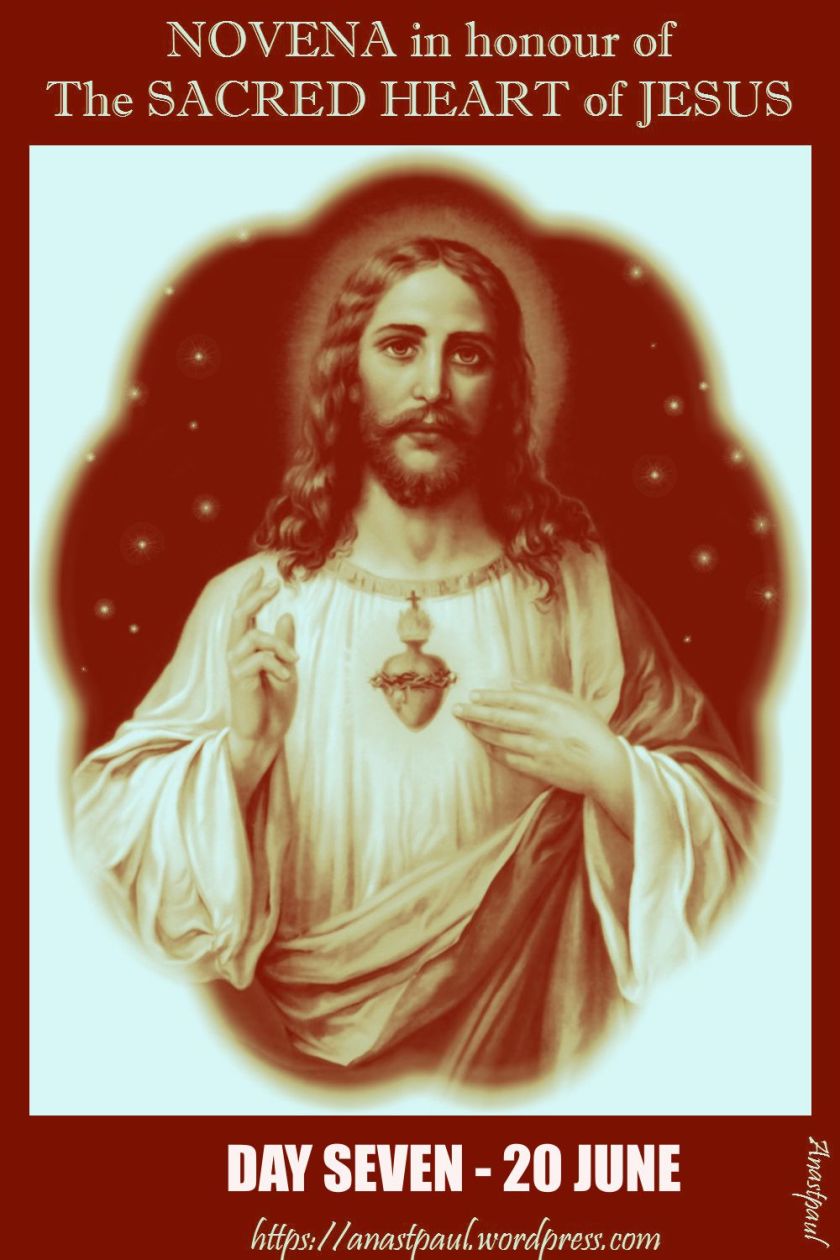 DAY SEVEN - NOVENA SACRED HEART