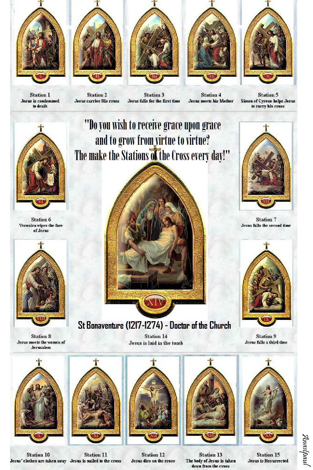 do you wish to receive grace upon grace-st bonaventure