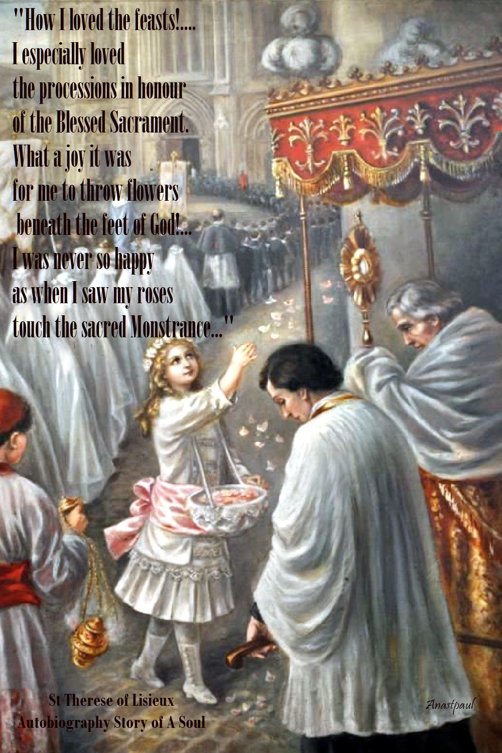 how i loved the feast..st t of l