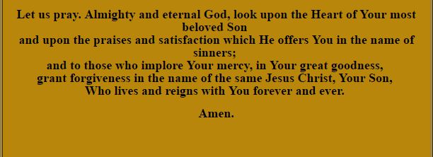 litany of the sh 3 - sh 10