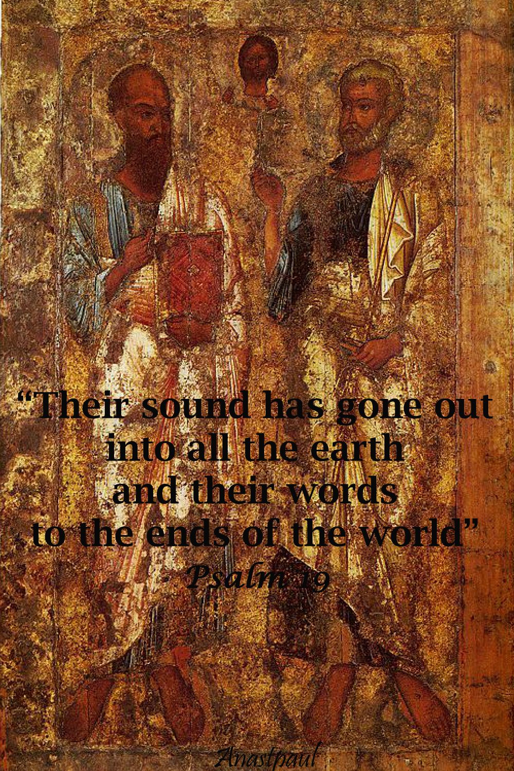 psalm 19 - sts peter and paul