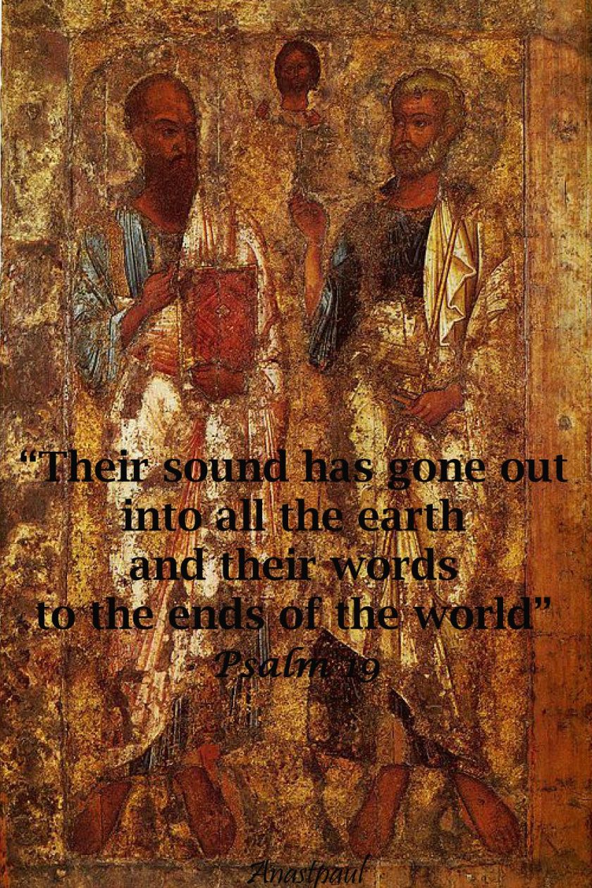 psalm 19 - sts peter and paul