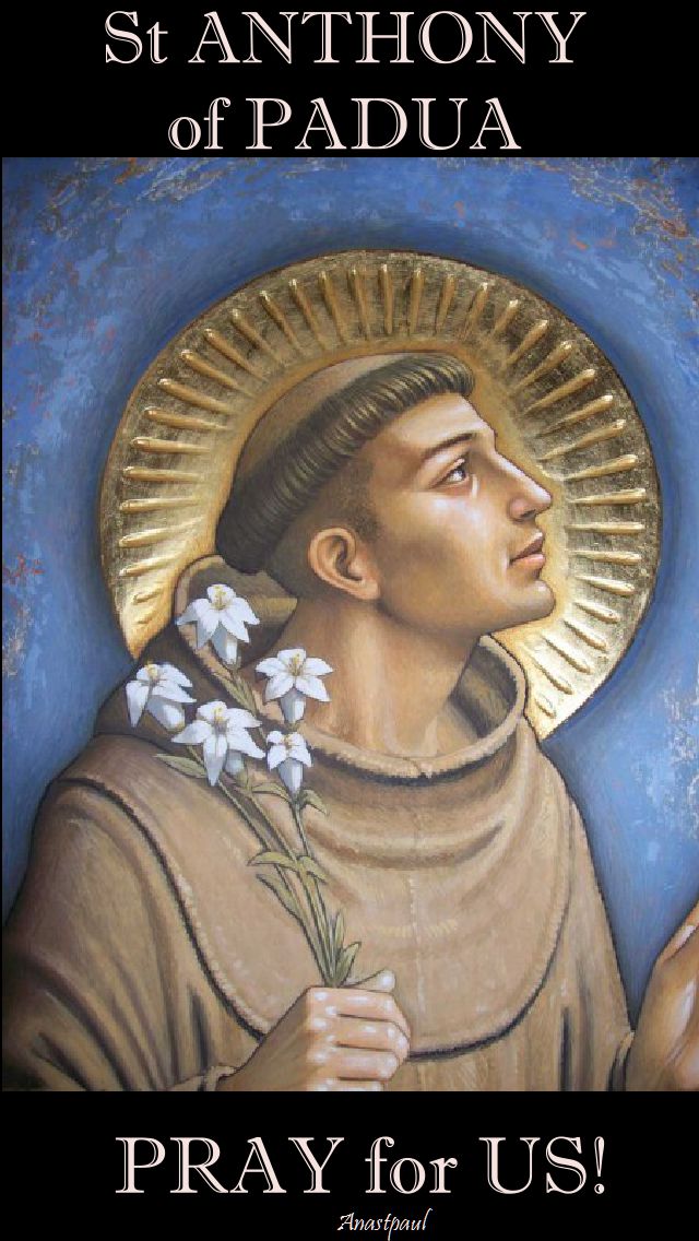 st anthony pray for us 2