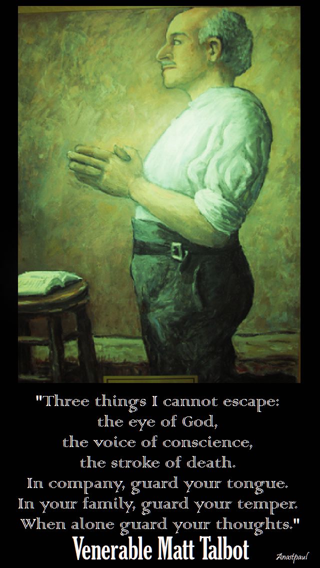 three things-ven matt talbot